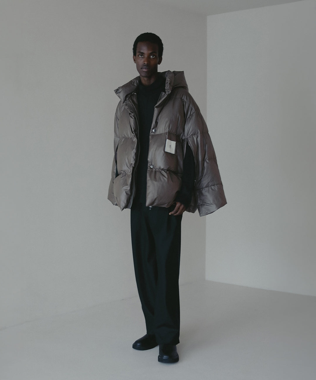 シンプルタートルネックトップス