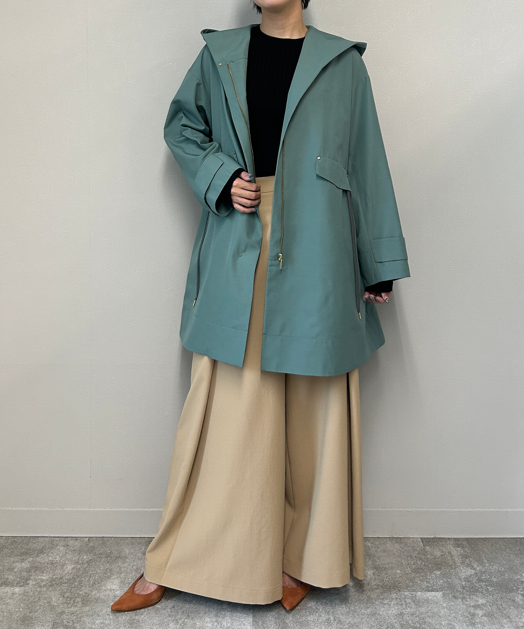 ワイドストレートパンツ