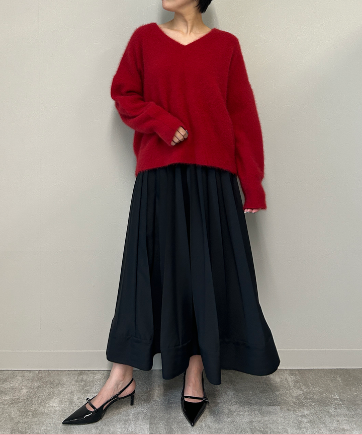 アコーディオンプリーツスカート