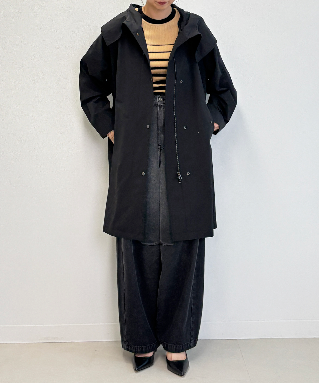 ビッグカラーモッズコート – FACE SANS FARD ビッグカラーモッズコート – FACE SANS FARD