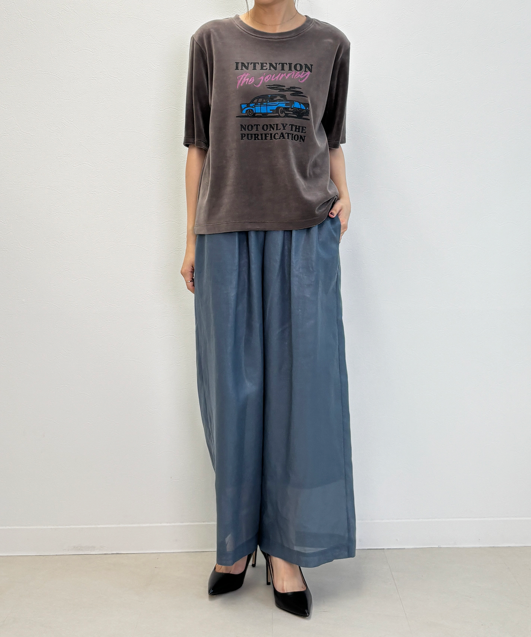 ヴィンテージカープリントTシャツ