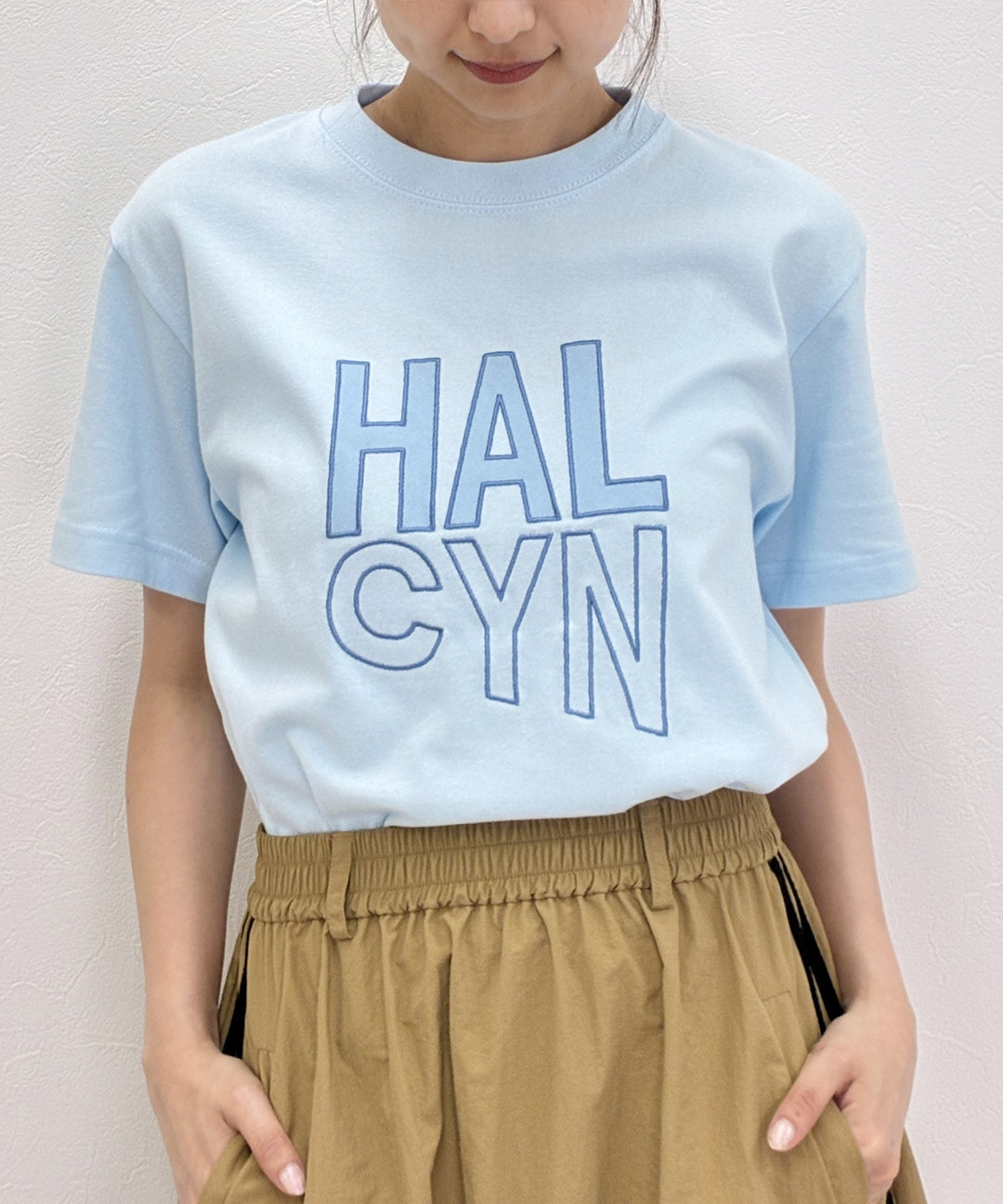 ロゴデザインコットンTシャツ