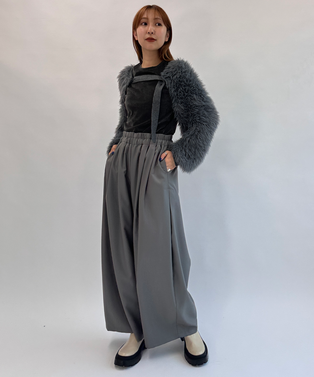 フェザーヤーンボレロ – FACE SANS FARD フェザーヤーンボレロ – FACE SANS FARD