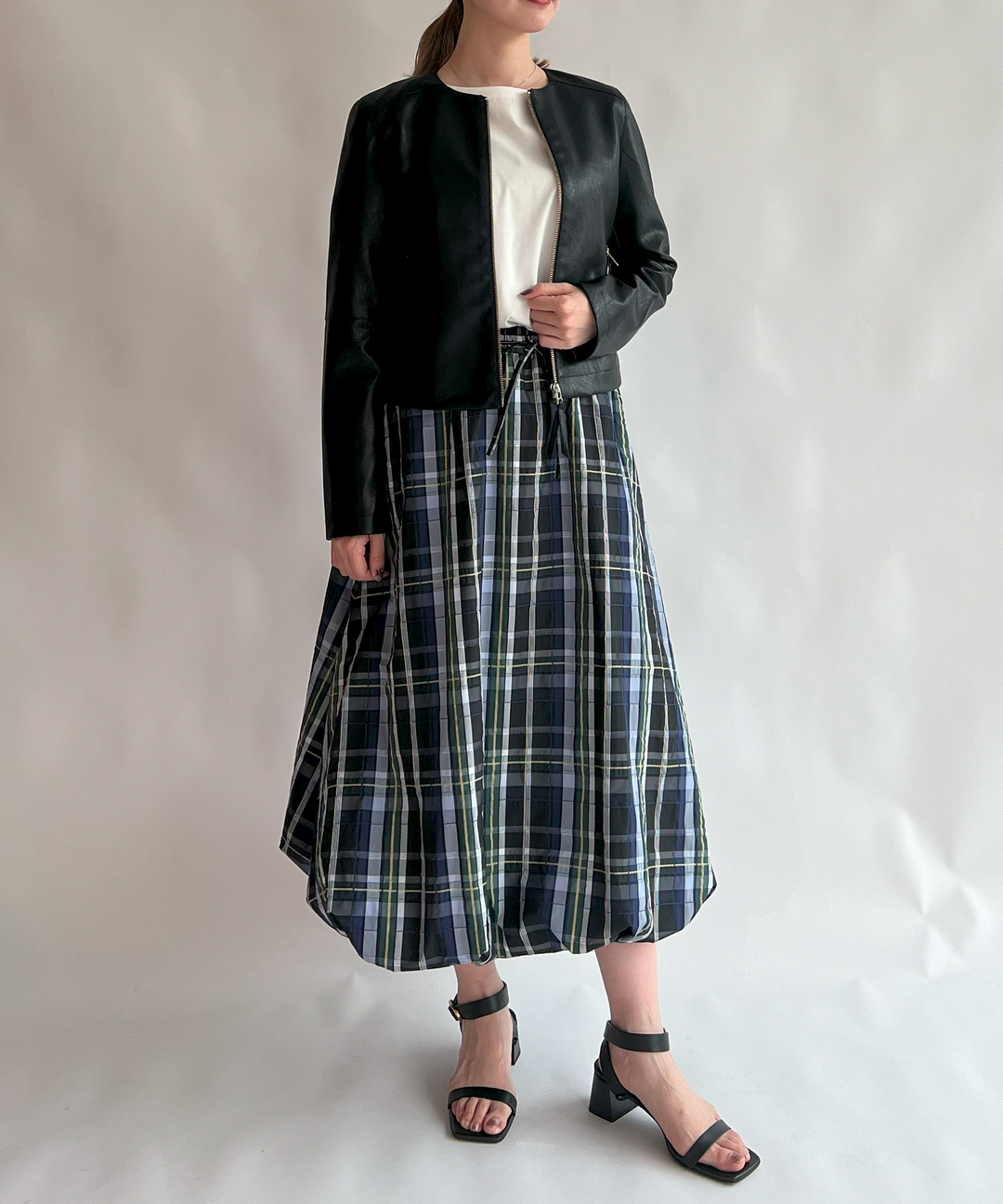 フェイクレザージャケット – FACE SANS FARD フェイクレザージャケット – FACE SANS FARD