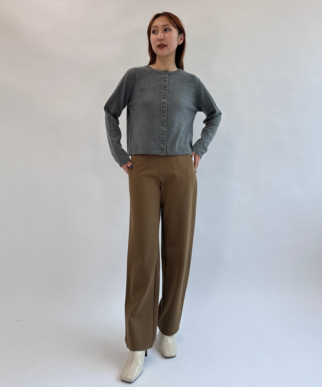 ウールカシミヤカーディガン – FACE SANS FARD ウールカシミヤカーディガン – FACE SANS FARD