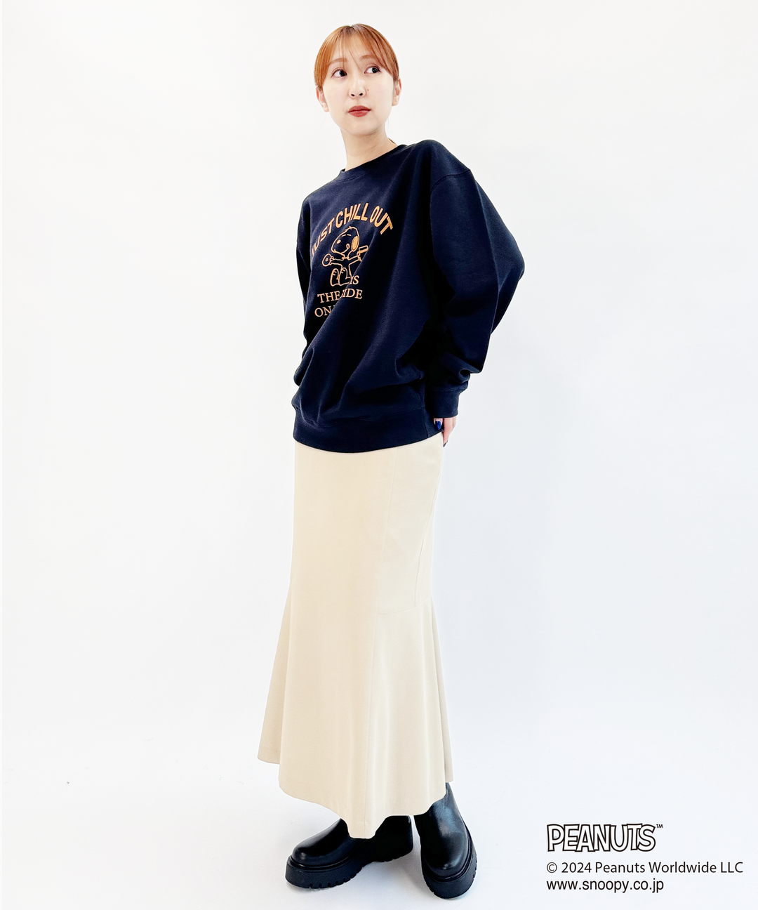 PEANUTS(SNOOPY)プリントスウェット – FACE SANS FARD PEANUTS(SNOOPY)プリントスウェット – FACE SANS FARD