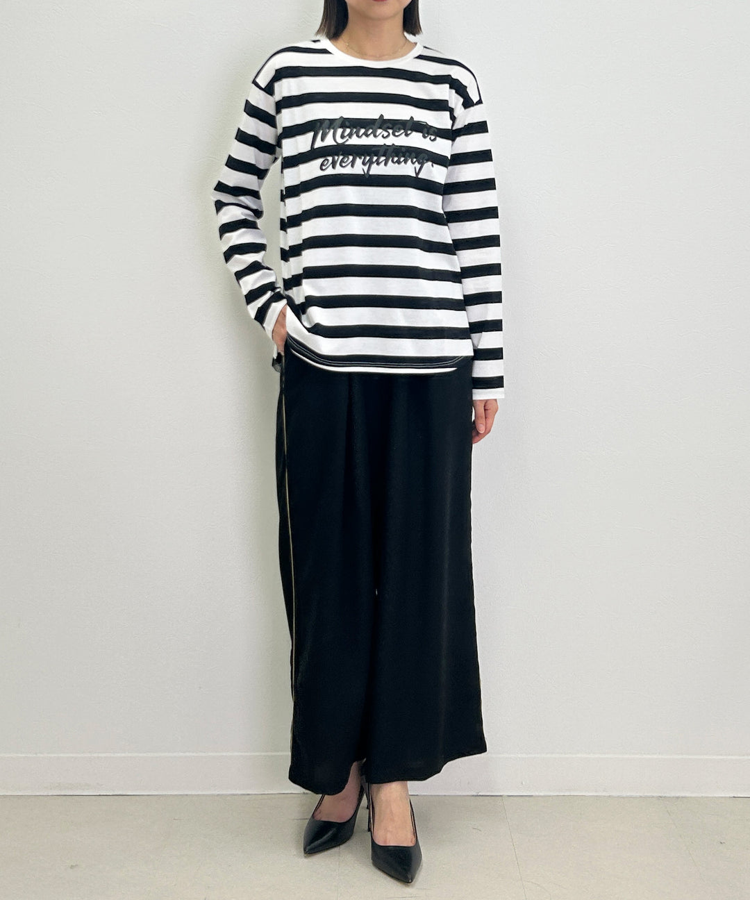 プリントロングTシャツ