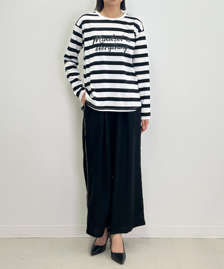 プリントロングTシャツ