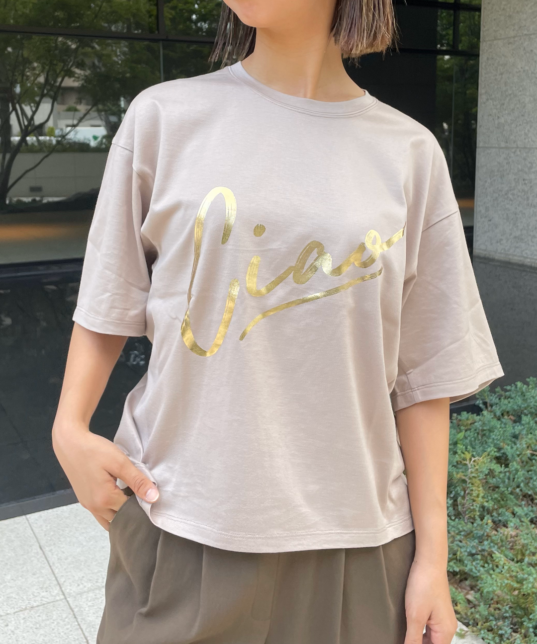 CiaoロゴTシャツ