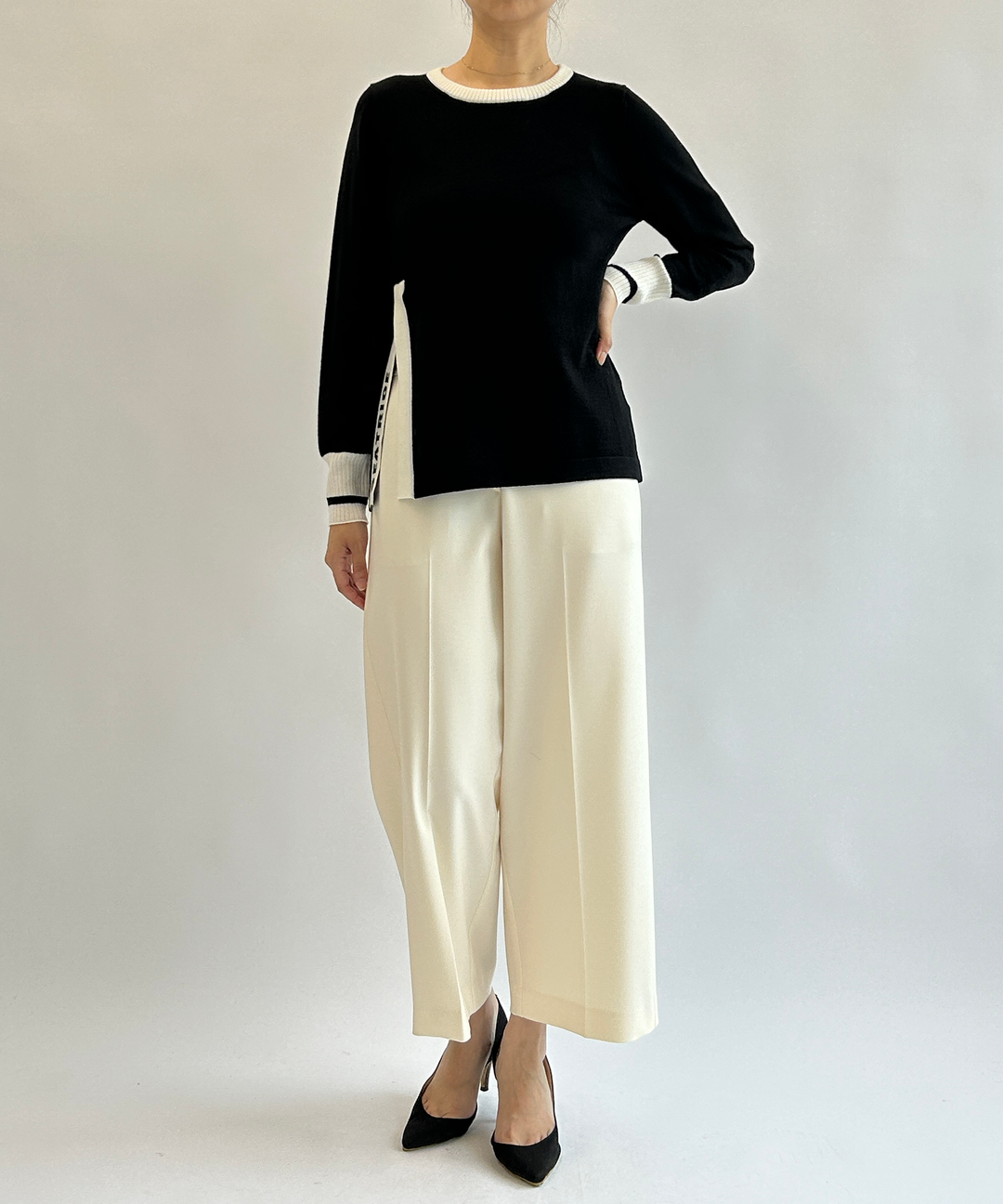 ストレッチガウチョパンツ – FACE SANS FARD ストレッチガウチョパンツ – FACE SANS FARD