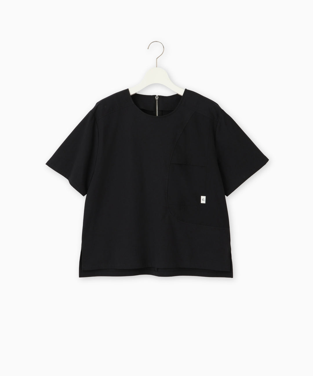 アシンメトリードッキングブラウス