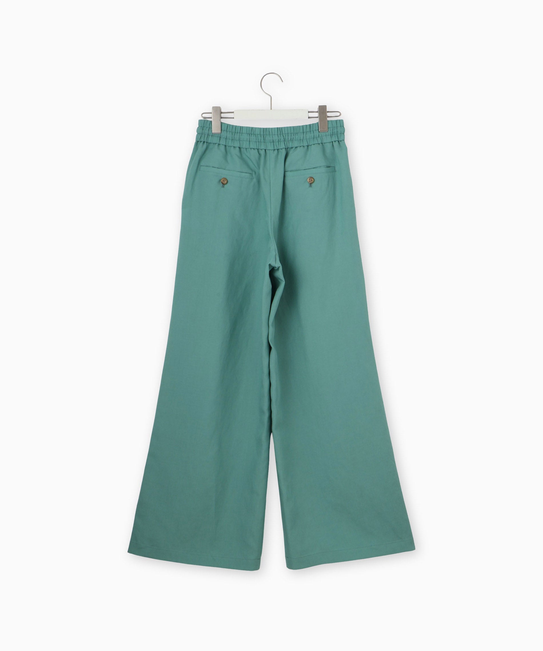 8.新品120%リノ　エメラルドグリーンの麻パンツ 44サイズ 新品120%リノ エメラルドグリーンの麻パンツ 44サイズ