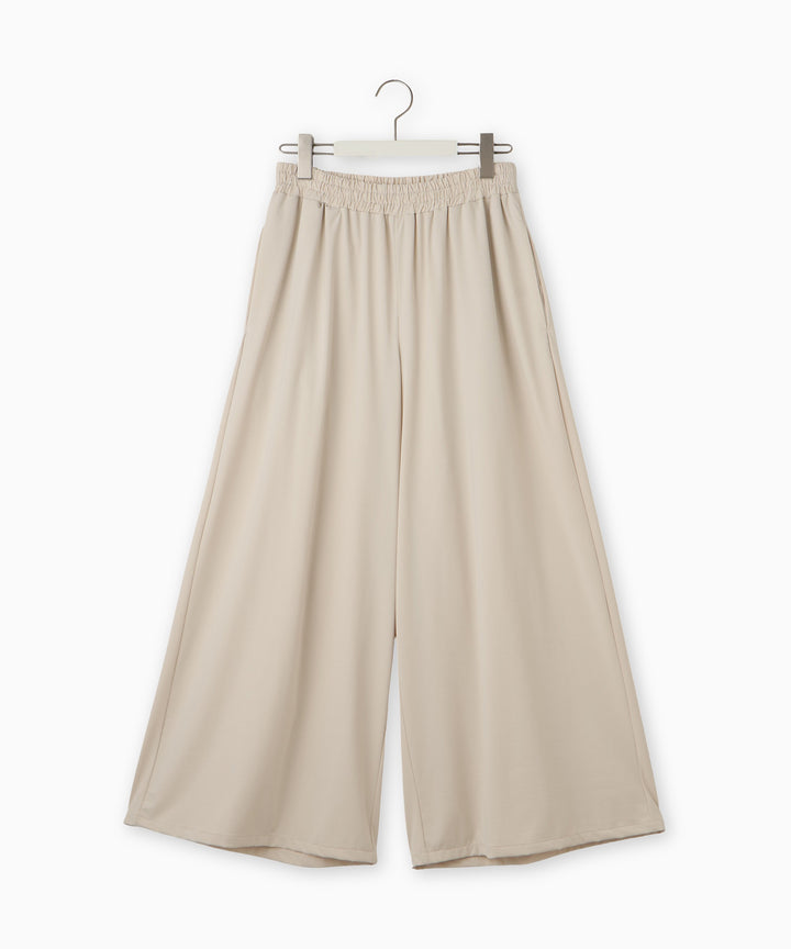 ナイロントリコットワイドパンツ
