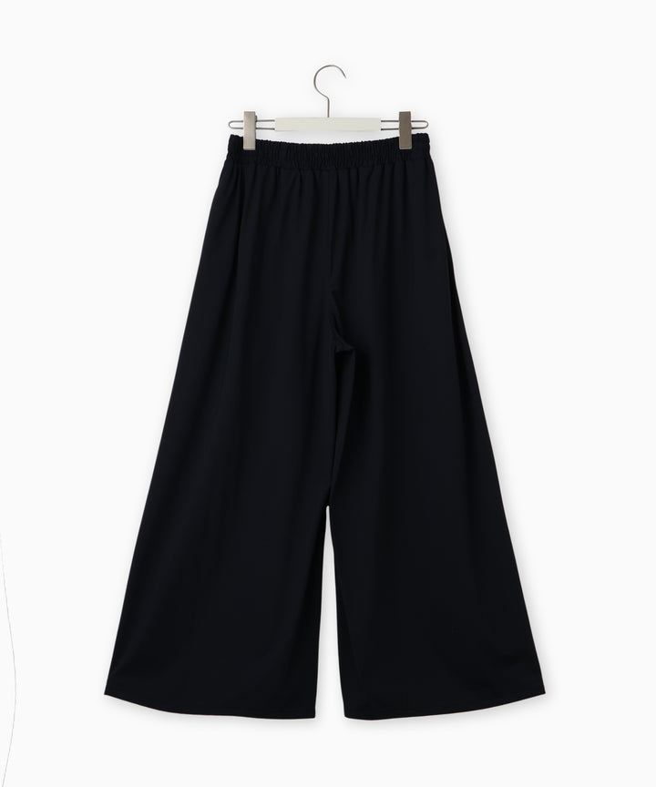 ナイロントリコットワイドパンツ