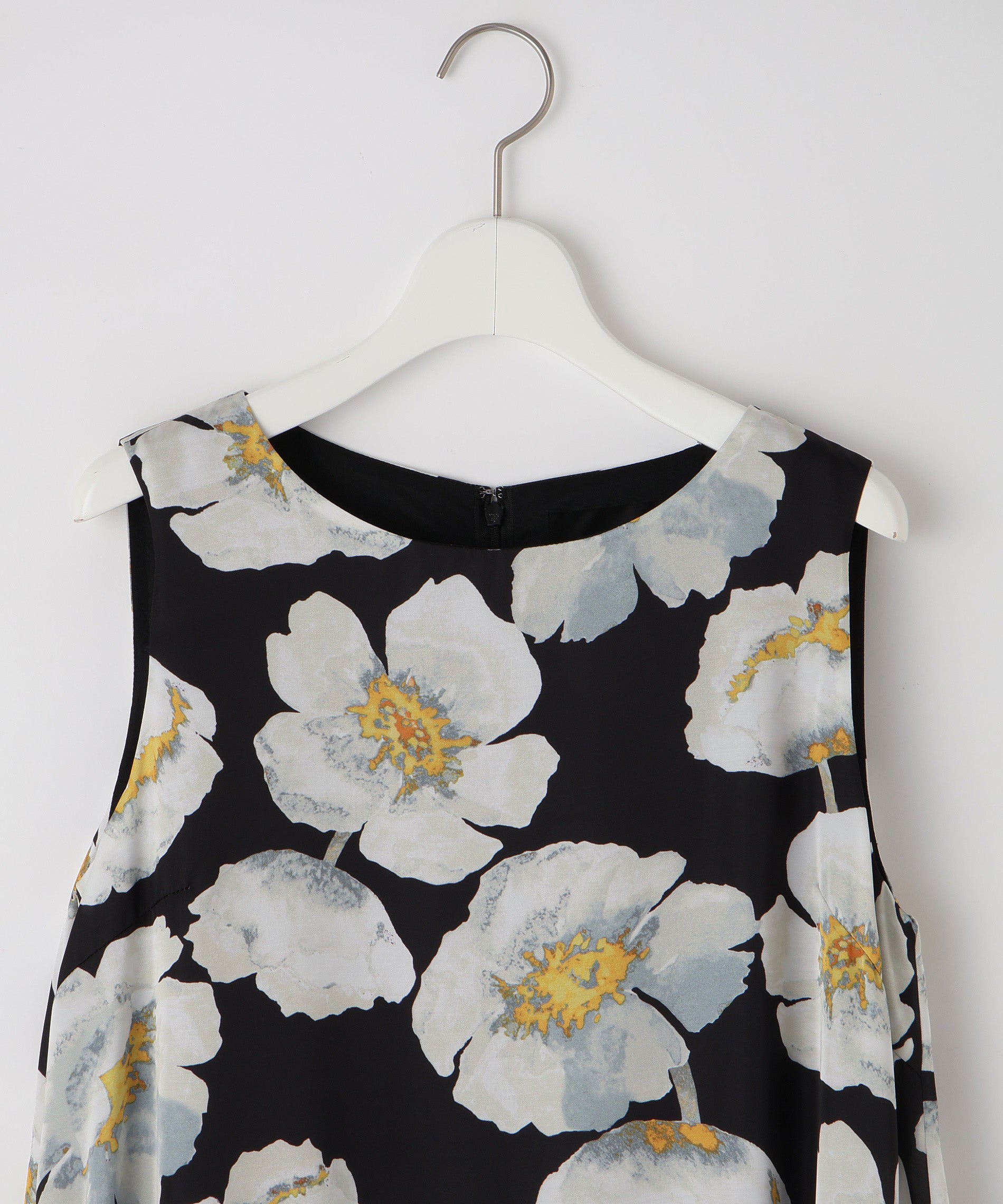 美品 C/MEO COLLECTIVE シフォン ティアード リボン ロング フレア パーティー ドレス ワンピース S ワインレッド レディース SR1901-450 セットアップ ノーカラーショートパンツセットアップ レディース