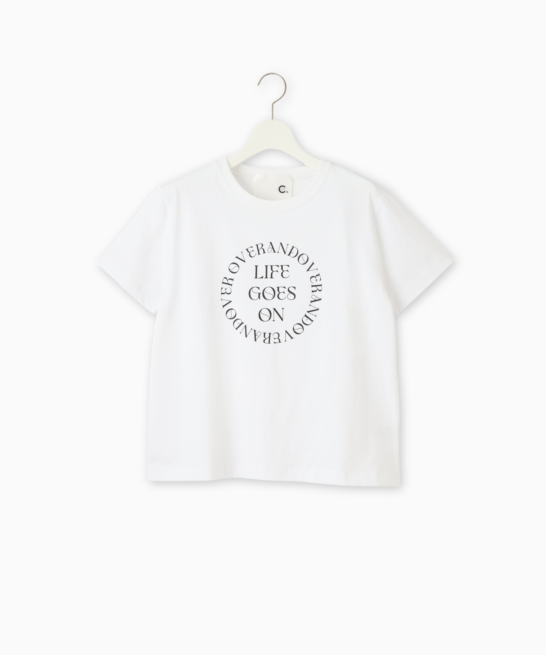 life goes on   Tシャツ LIFE GOES ONロゴTシャツ – FACE SANS FARD