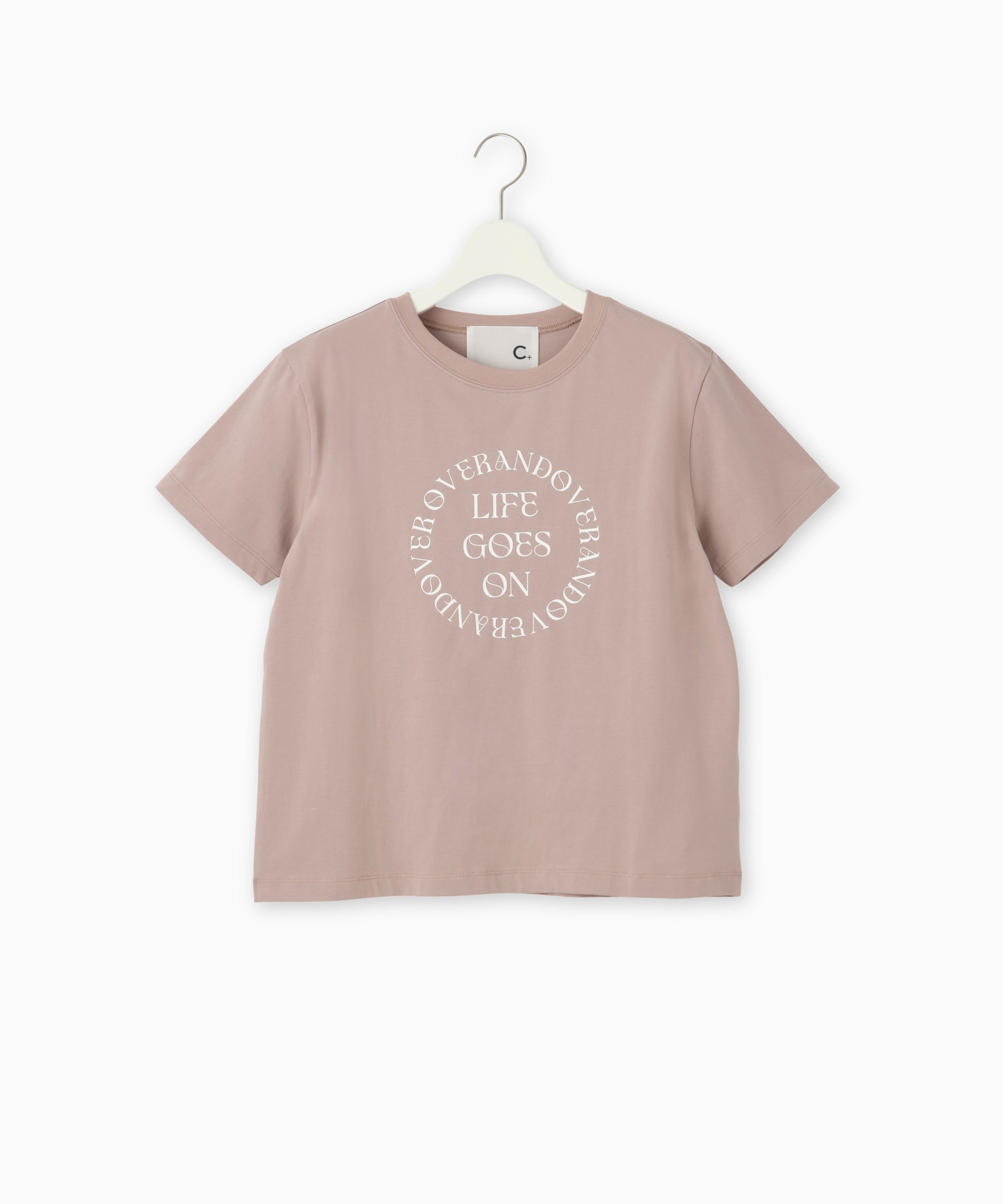 life goes on   Tシャツ LIFE GOES ONロゴTシャツ – FACE SANS FARD