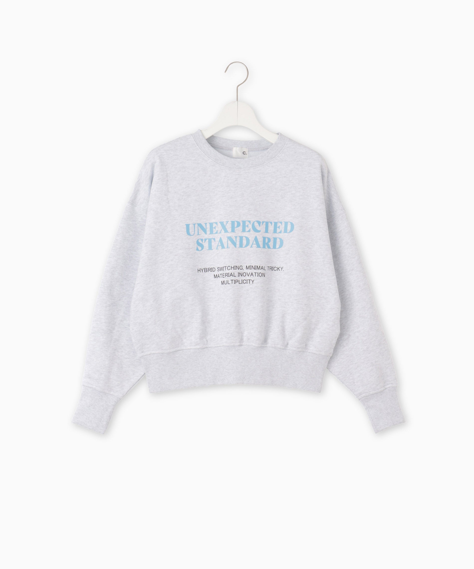 裏毛プリント加工ショートスウェット – FACE SANS FARD