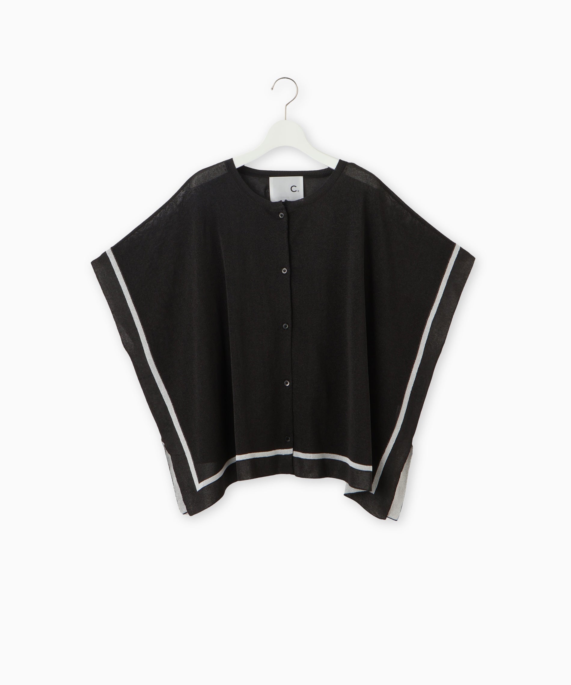 未使用　FACE SANS FARD ポンチョカーディガン半袖　C＋ ポンチョカーディガン – FACE SANS FARD