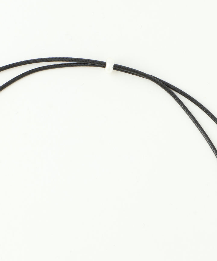 ビーズコードネックレス