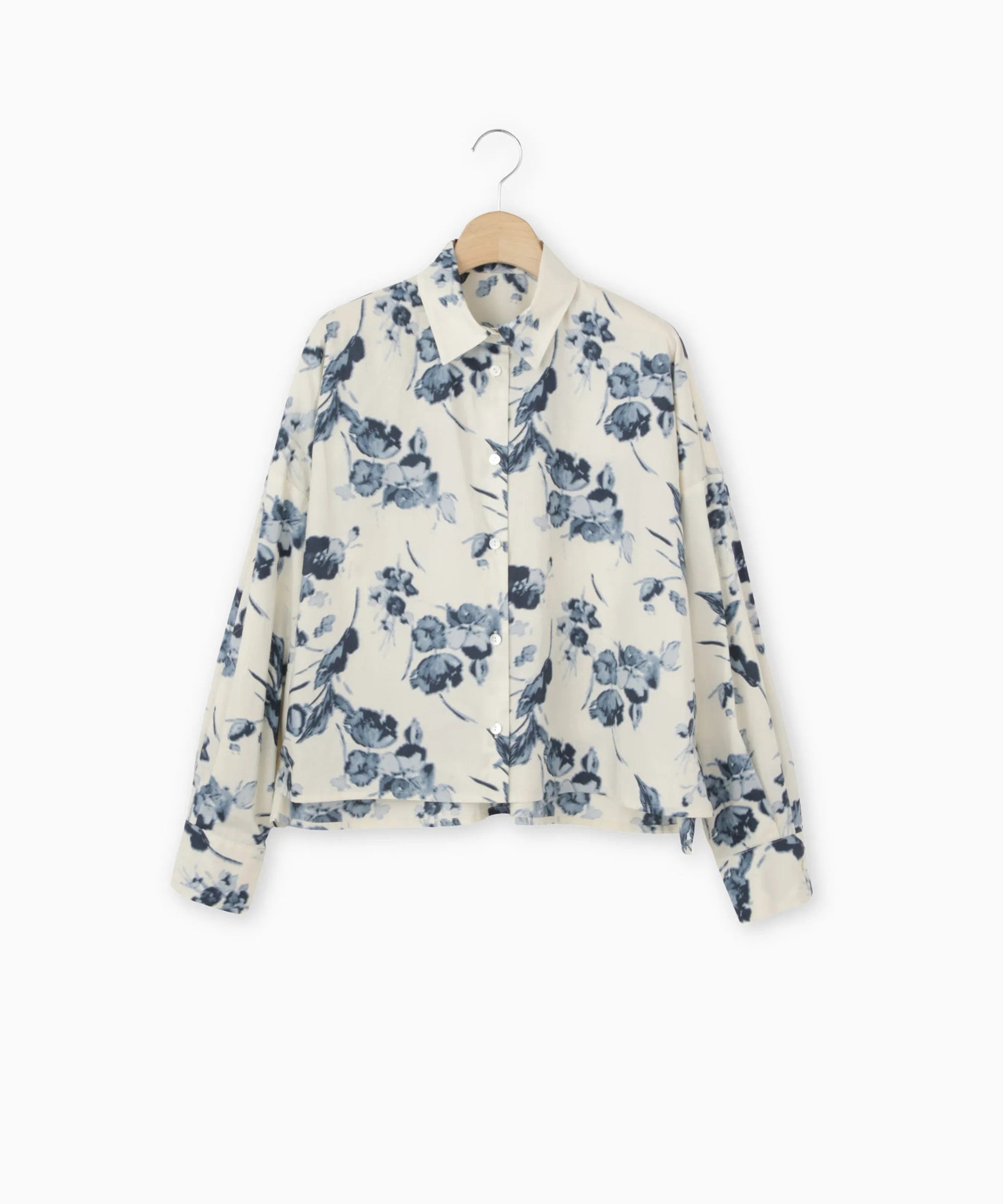 【MyLanka/ミランカ】フラワープリントジョーゼットブラウス ¥19,800 モードフラワープリントブラウス – FACE SANS FARD