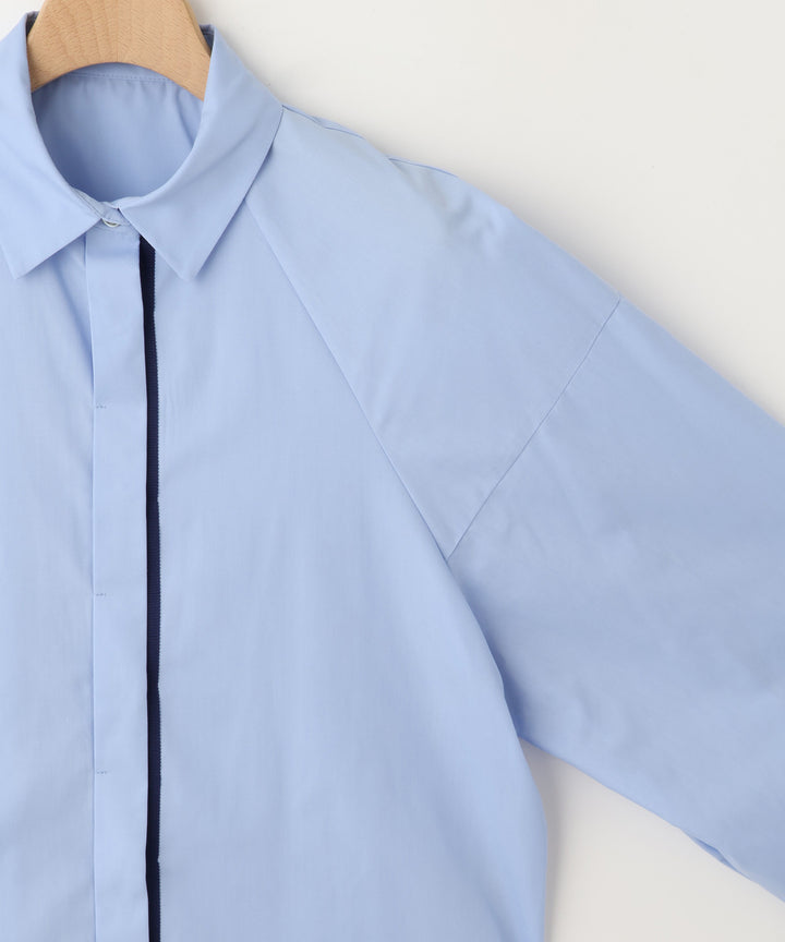 ブロードシンプルシャツ