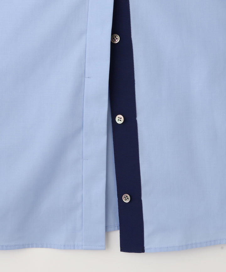 ブロードシンプルシャツ