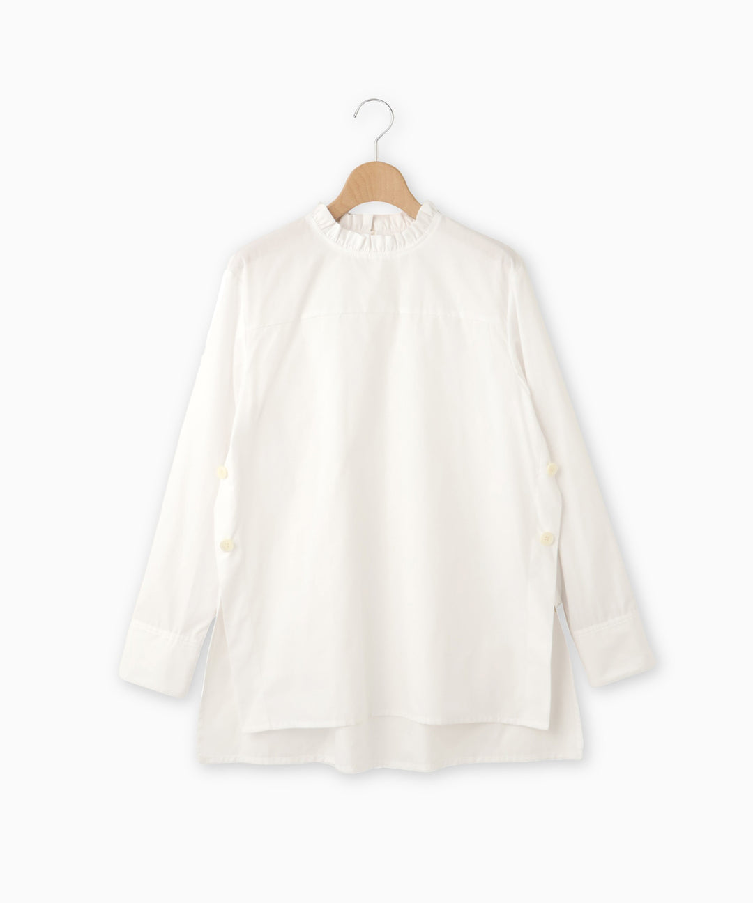 サイドスリットシャツ