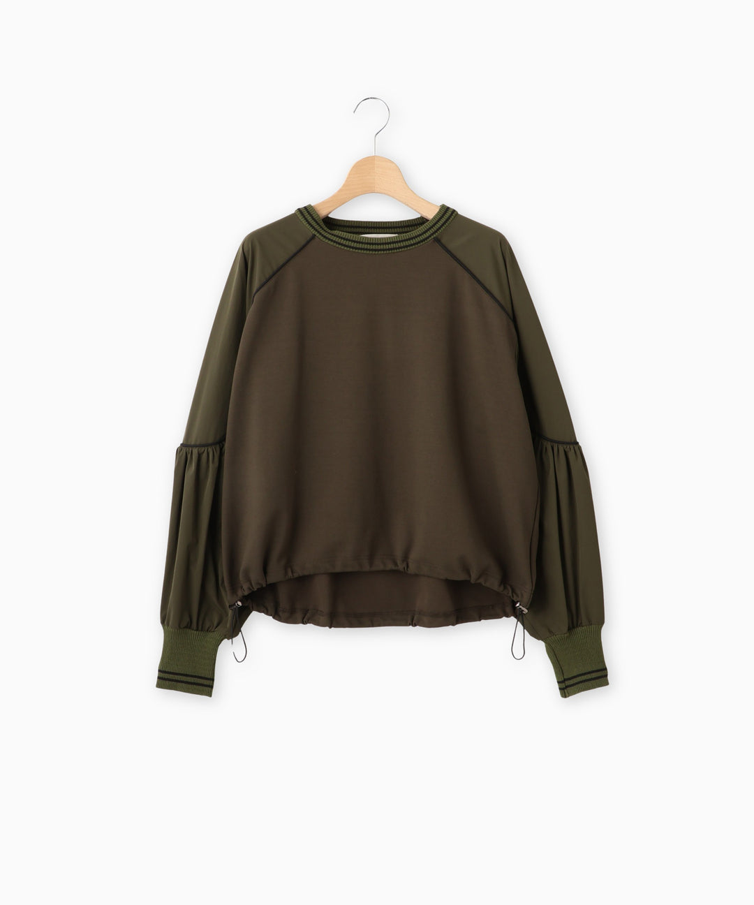 ラインリブトップス