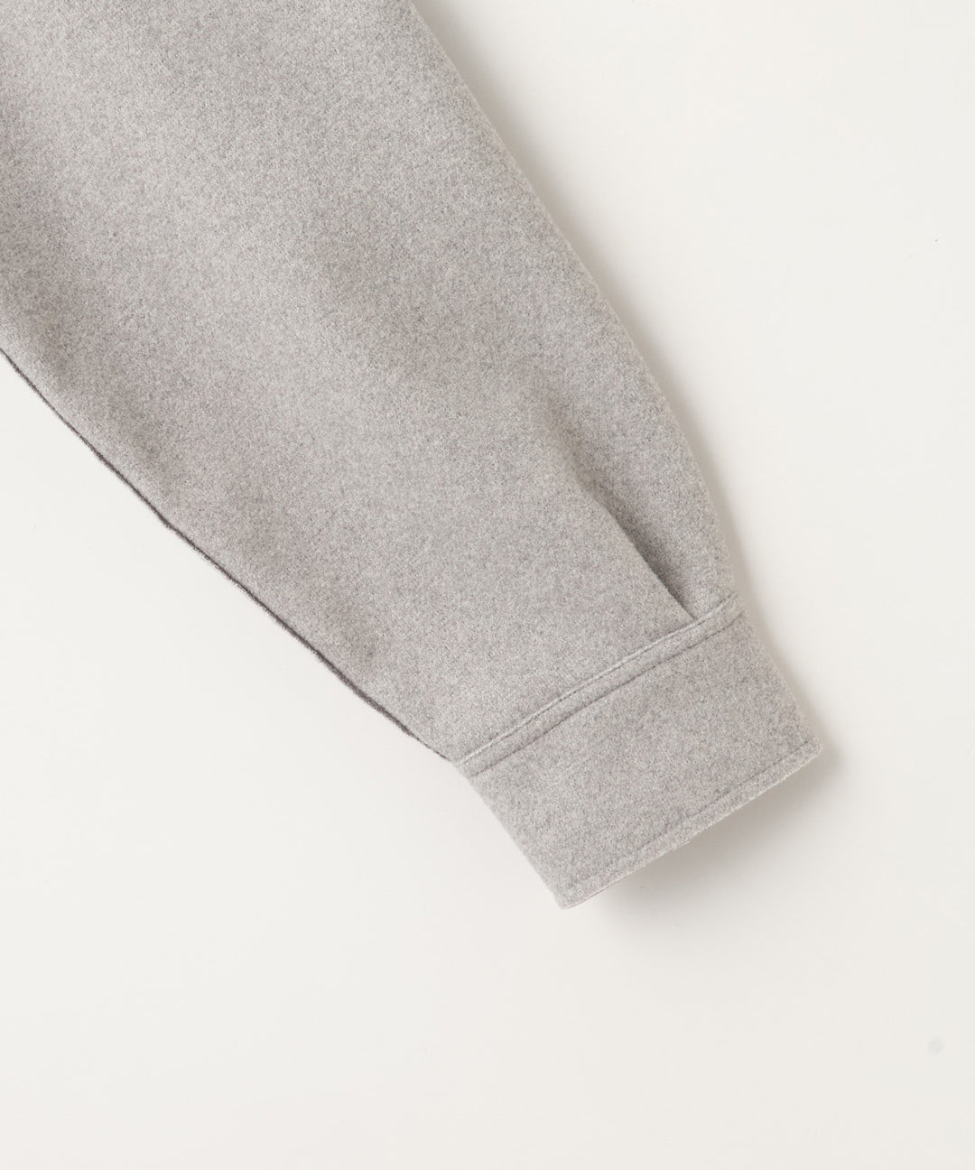 ソフトメルトンオーバーサイズシャツ