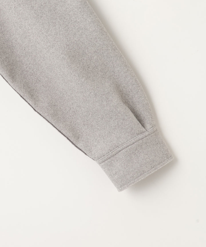 ソフトメルトンオーバーサイズシャツ