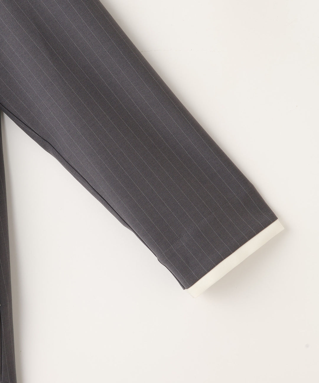 梳毛調シック&シンロングブラウス