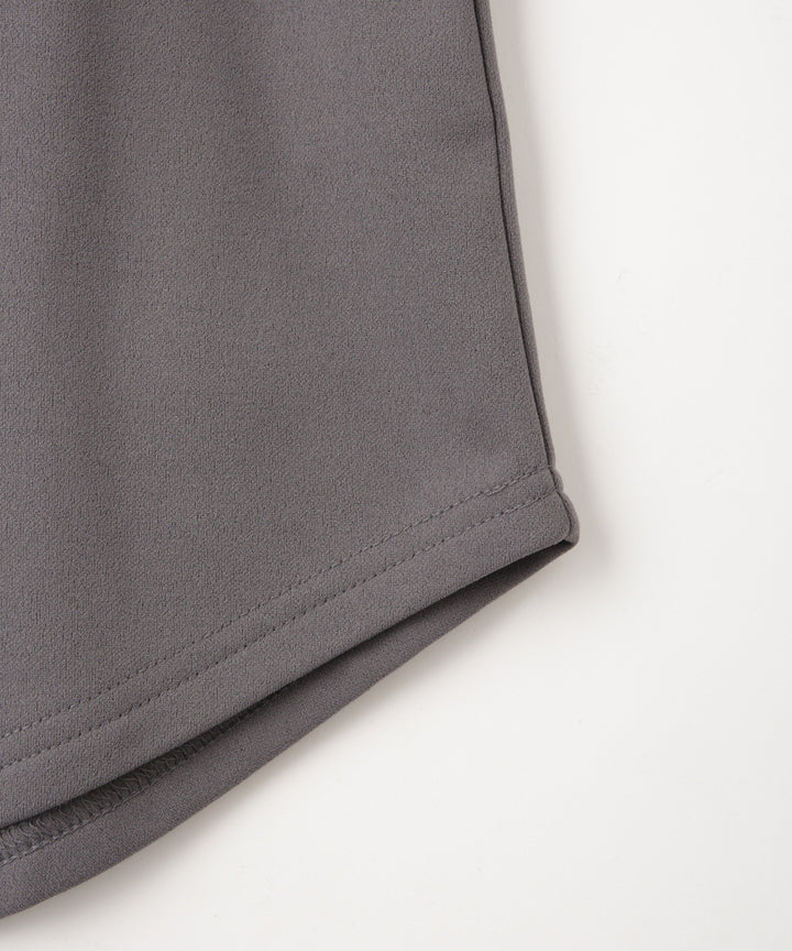 Vネックジャージープルオーバー