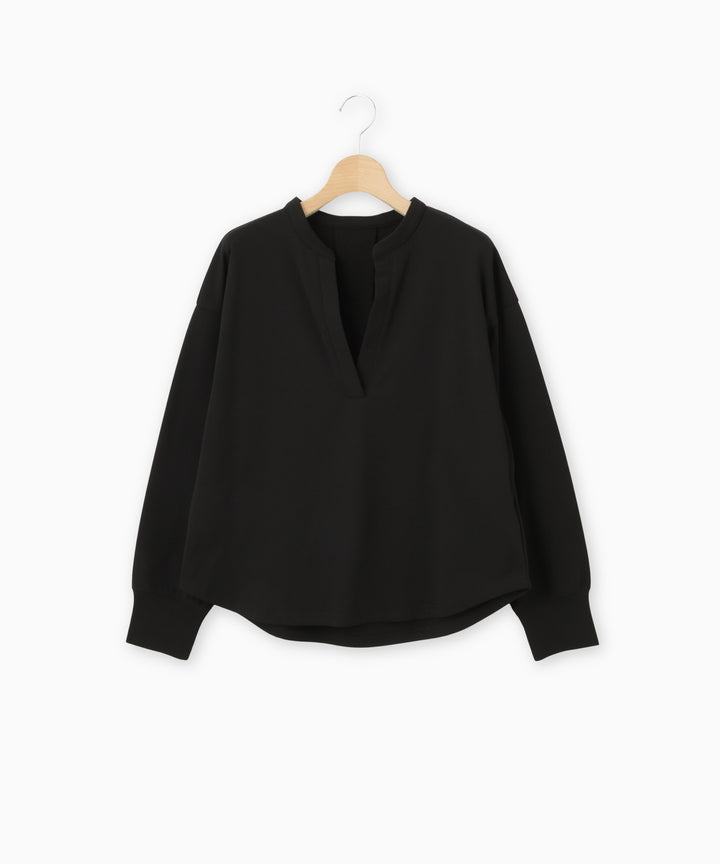 Vネックジャージープルオーバー