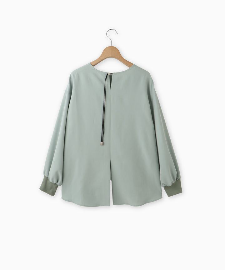 配色デザインブラウス