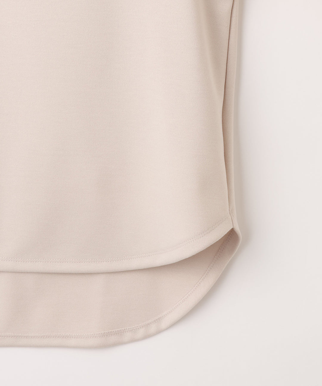 異素材ボリュームスリーブプルオーバー