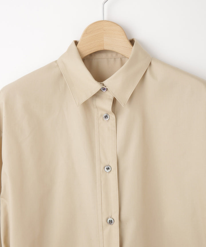 ウエストリボンデザインシャツ