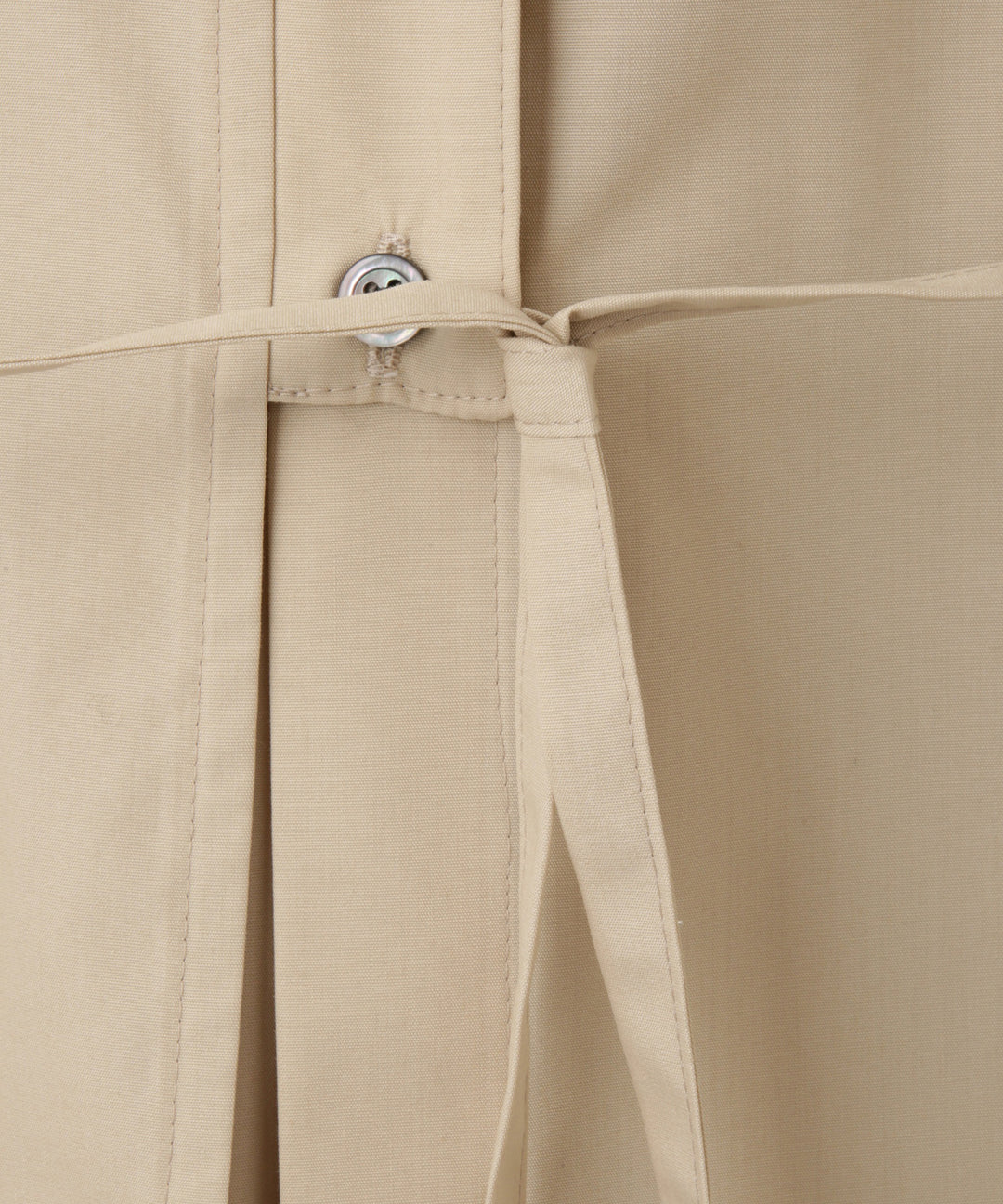 ウエストリボンデザインシャツ