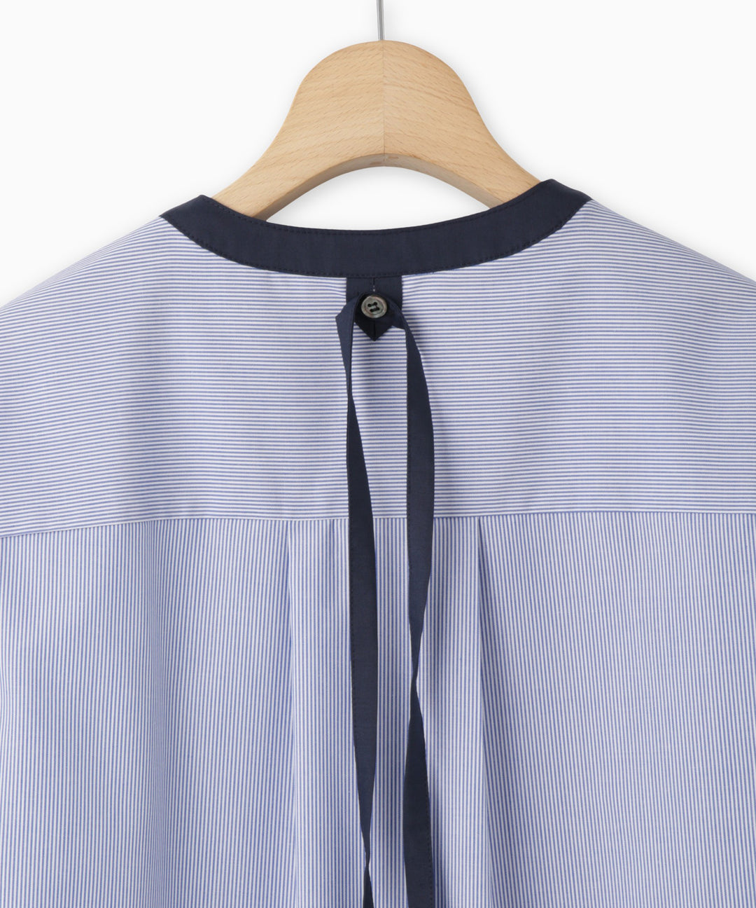 ブロードストライプブラウス