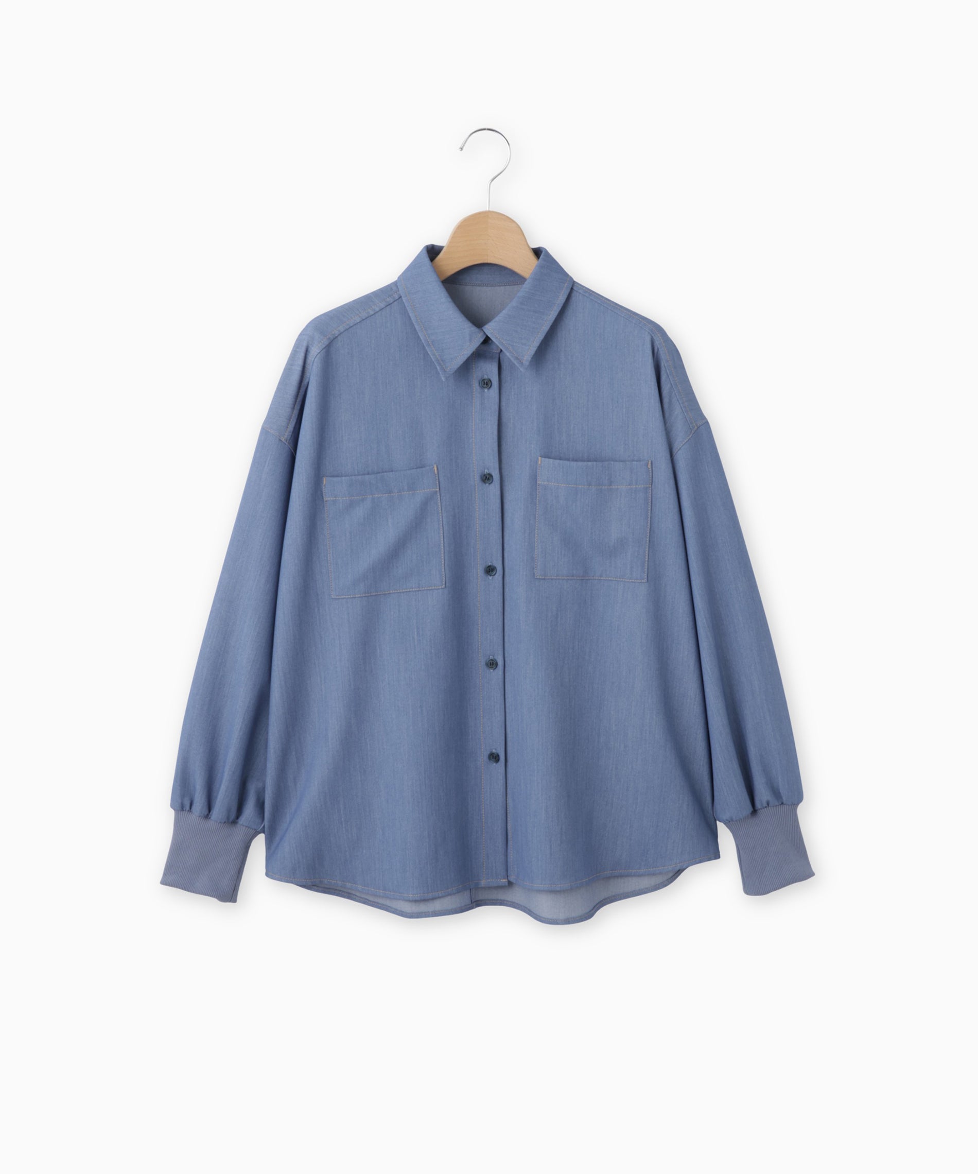 シャンブレーシャツ – FACE SANS FARD