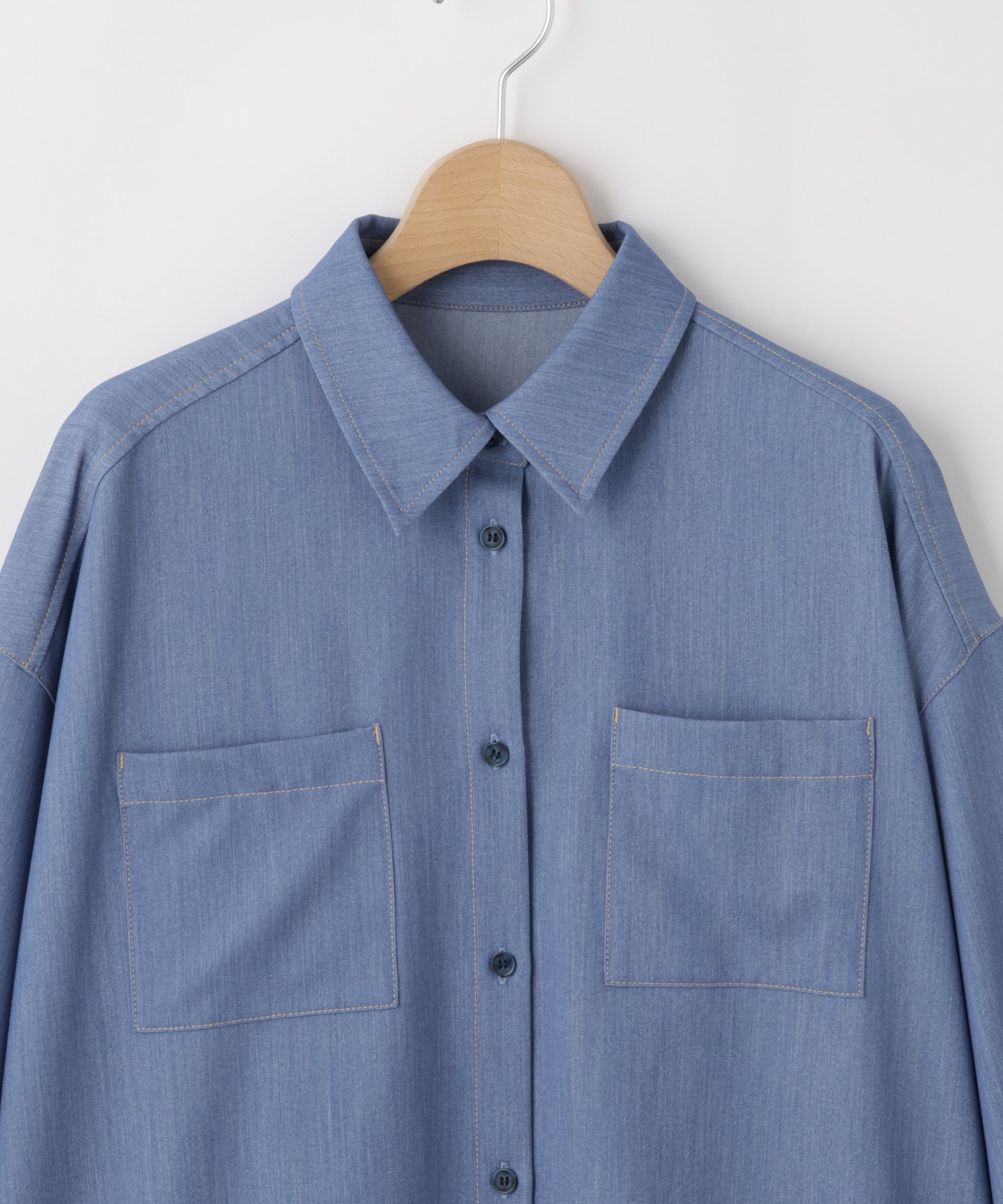 シャンブレーシャツ – FACE SANS FARD