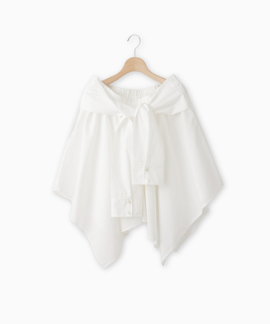 シャツ風マルチブラウス