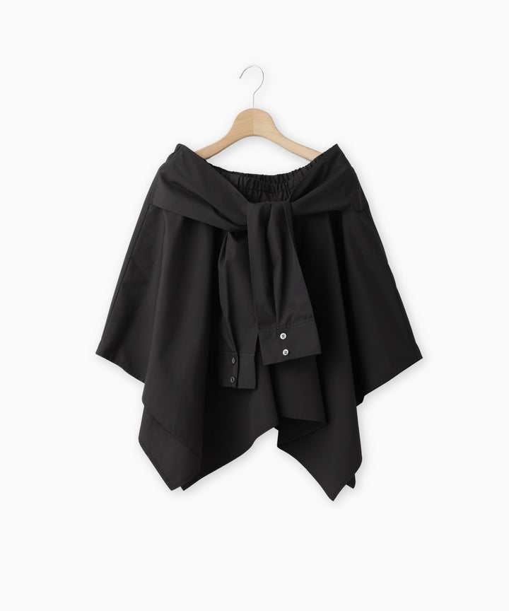 シャツ風マルチブラウス