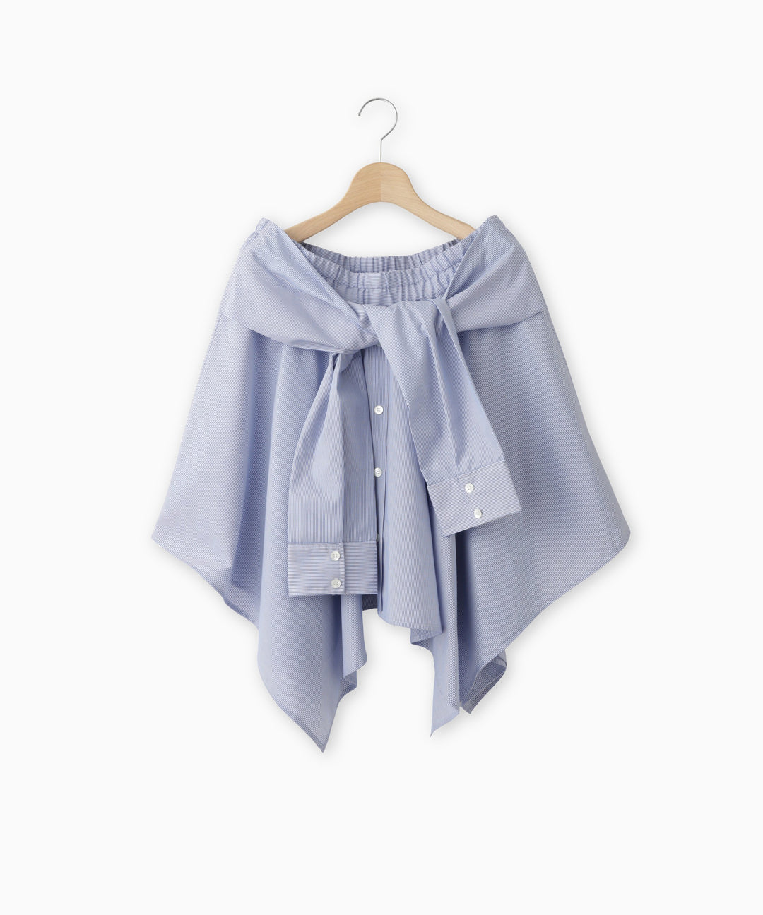 シャツ風マルチブラウス