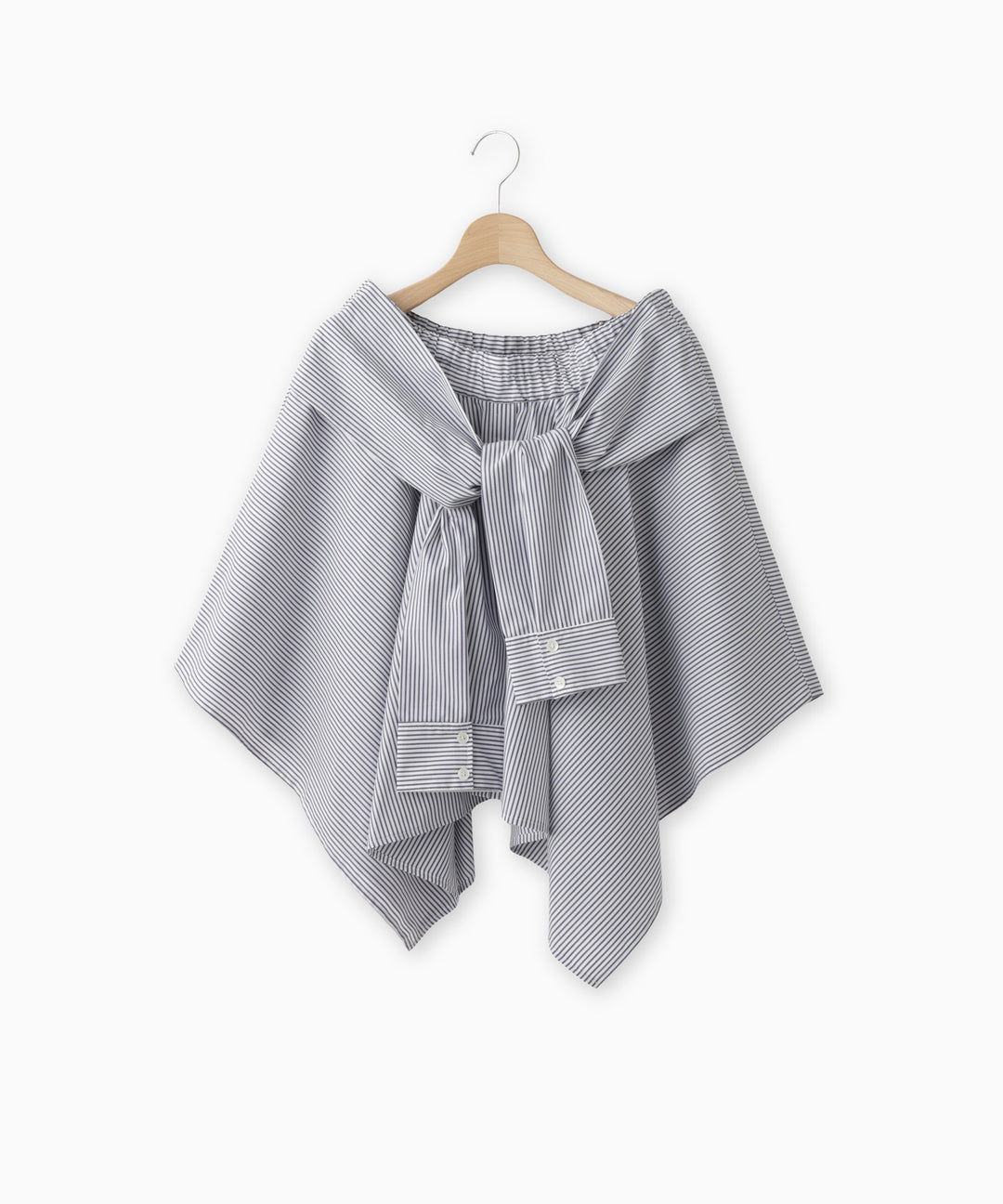 シャツ風マルチブラウス