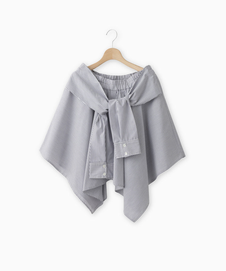 シャツ風マルチブラウス