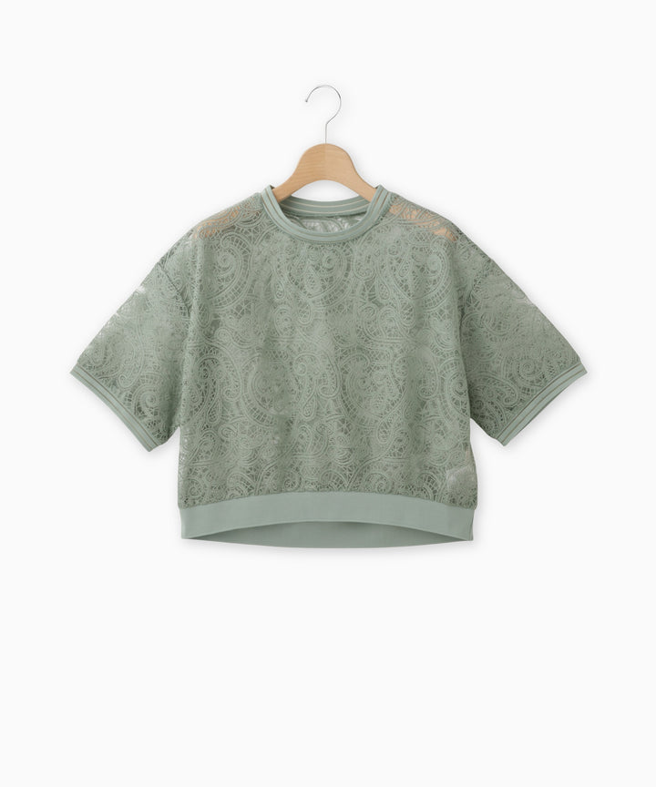 ペイズリー刺繍ブラウス