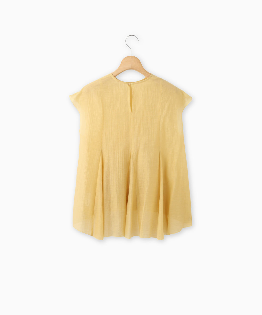 Sheer Flared Blouse