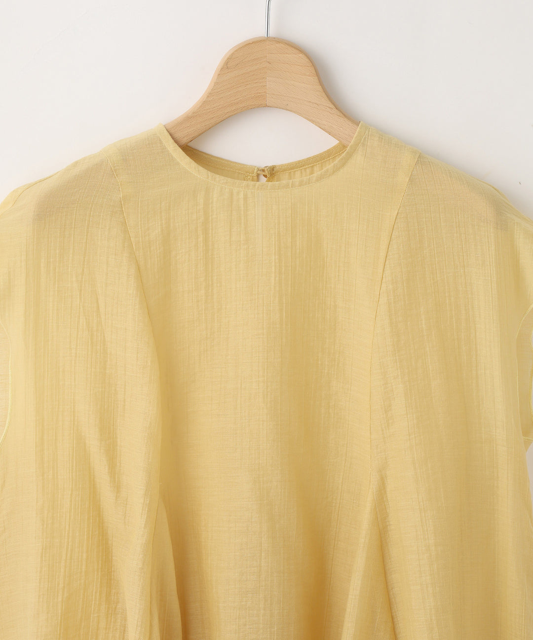Sheer Flared Blouse
