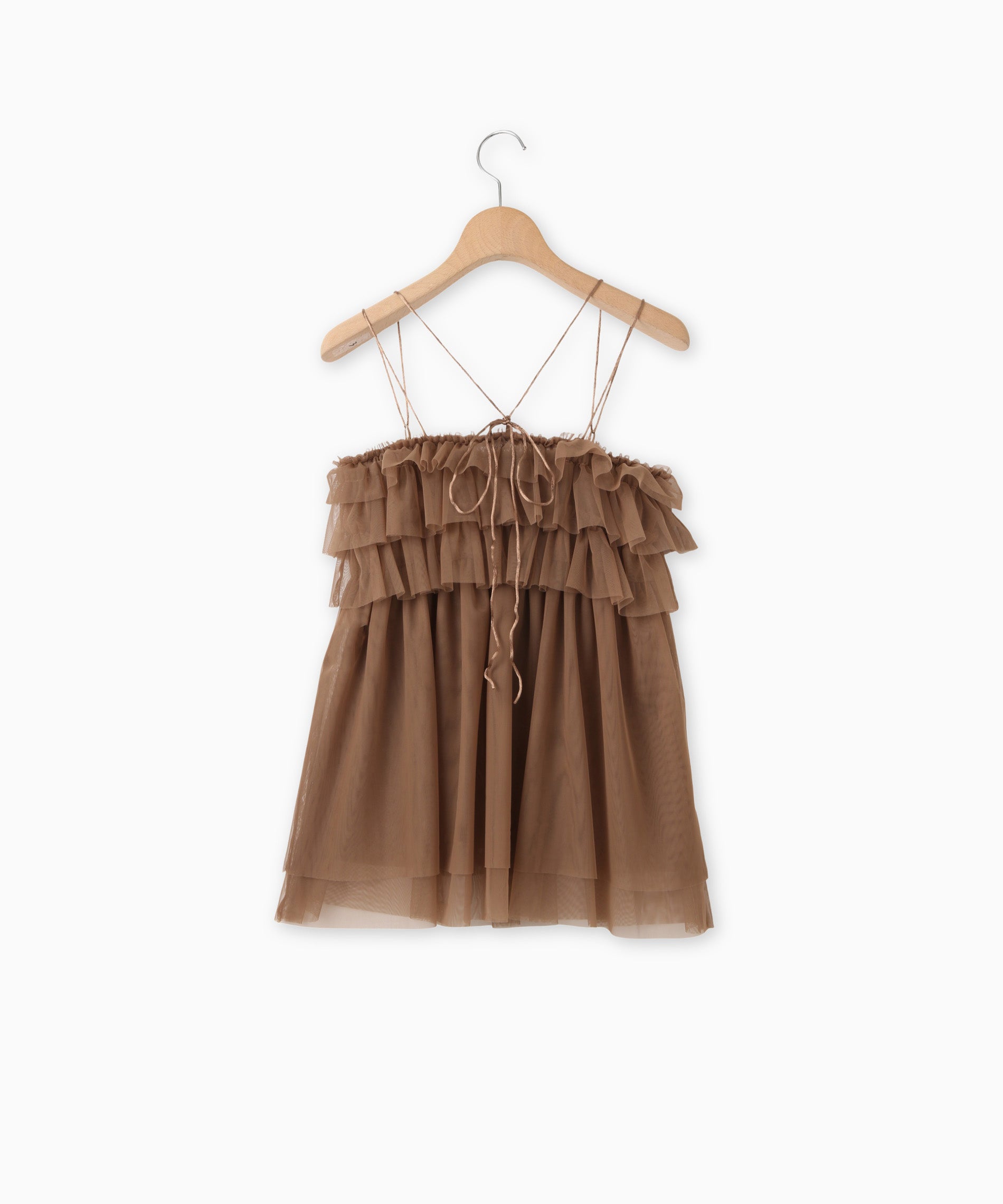 ソフトチュールキャミソールジレ – FACE SANS FARD